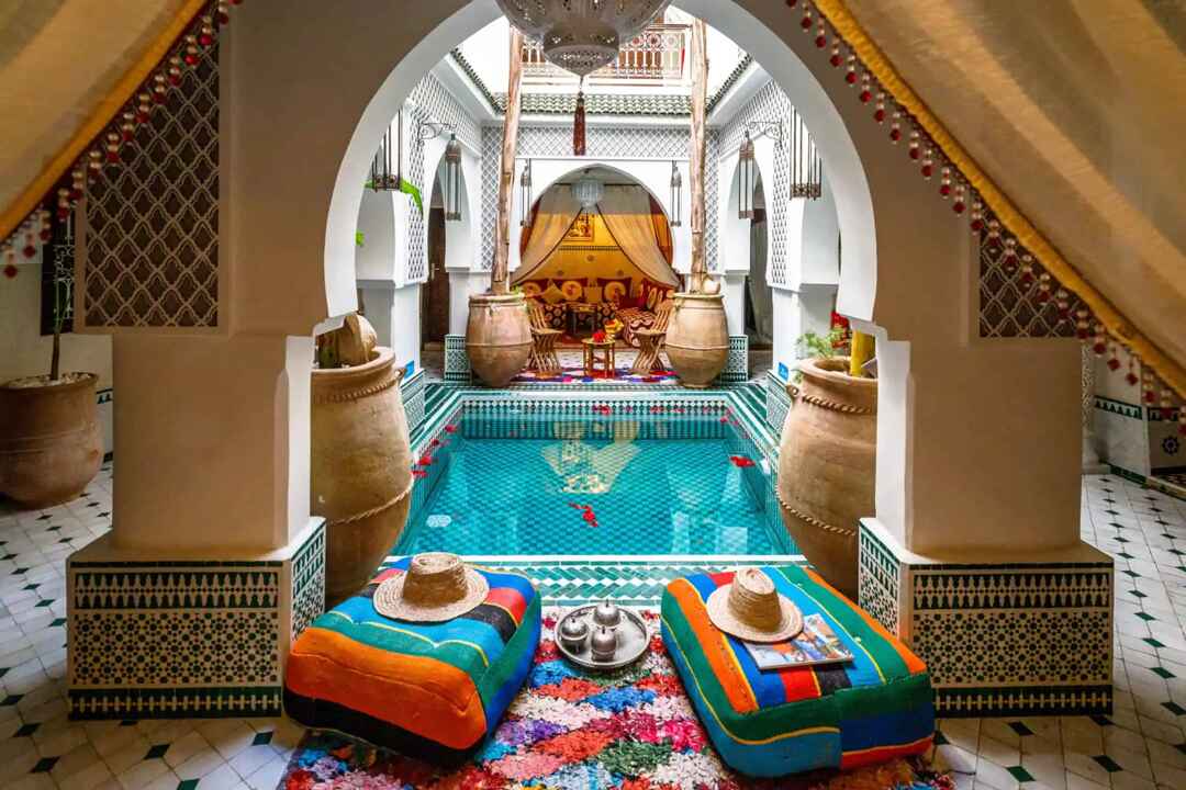 Trouvez les meilleurs Riads à Marrakech.